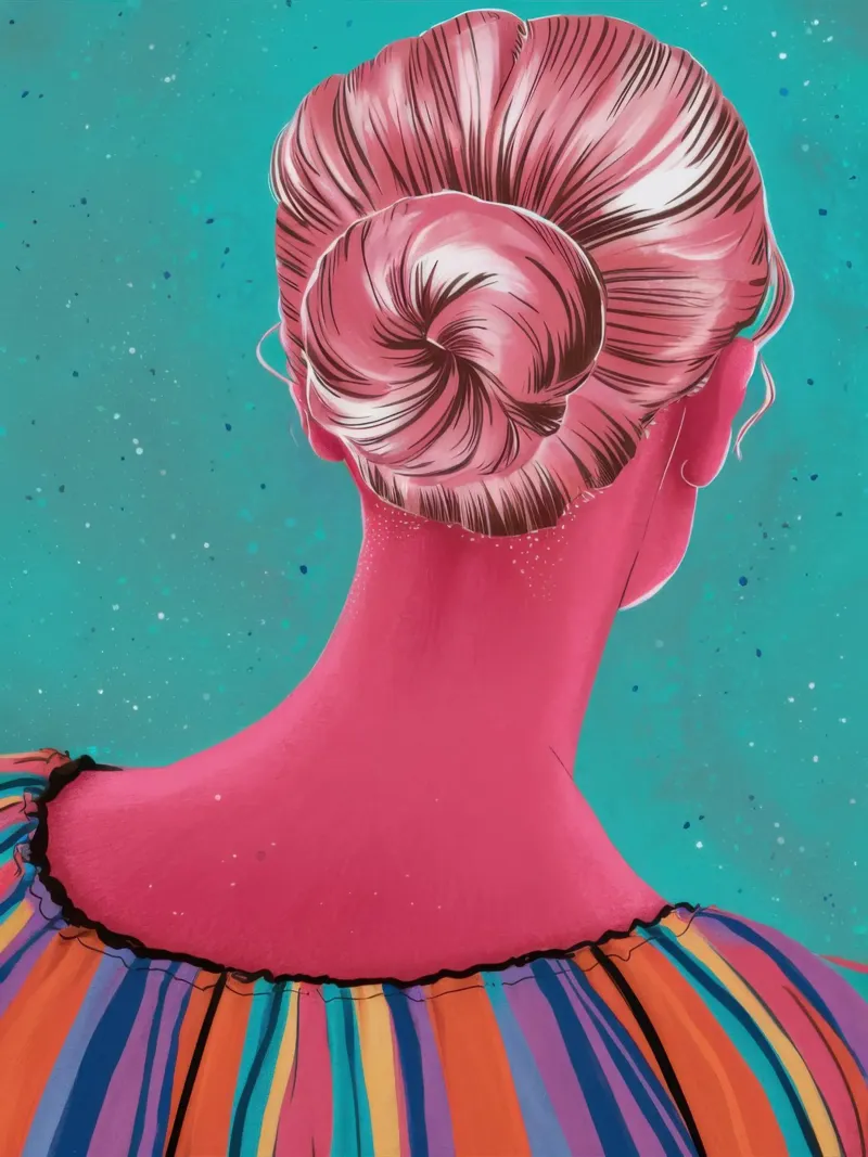 Roseate Updo Reverie pellicola backlit da Katarsis Mann