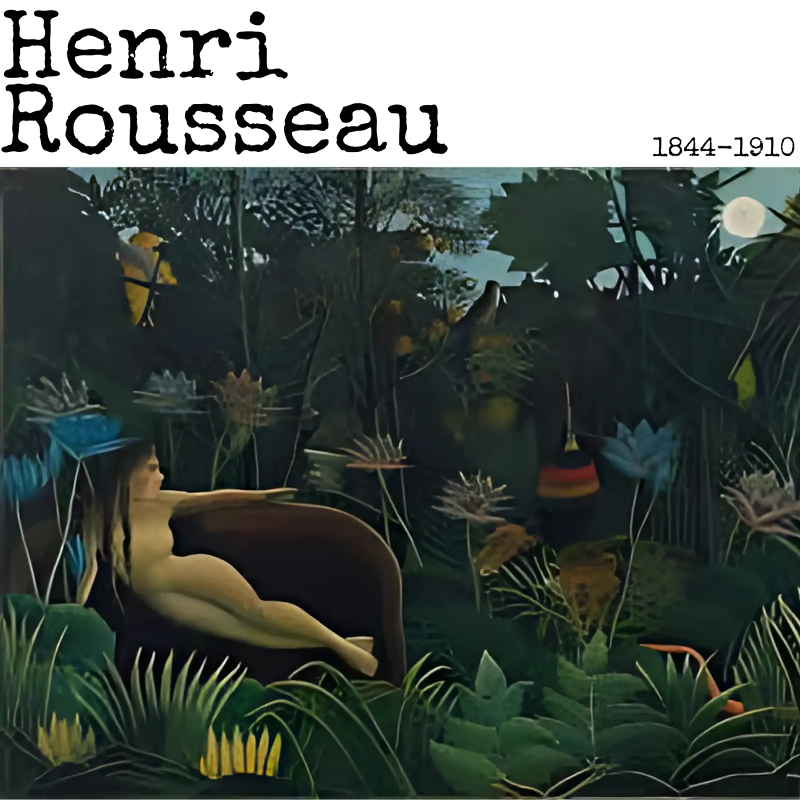 Henri Rousseau 1 carta hahnemühle da loniegrimes