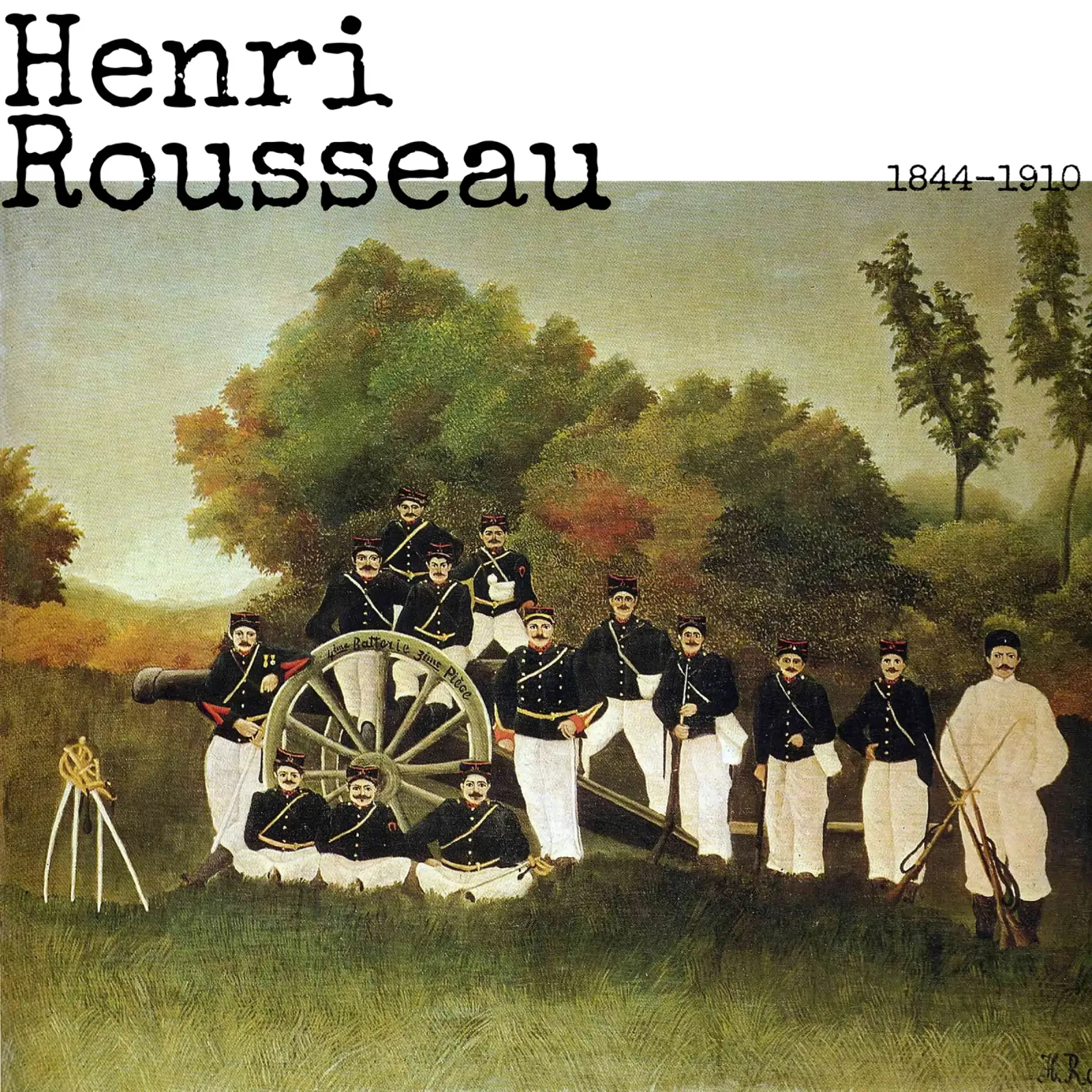Henri Rousseau 4 carta hahnemühle da loniegrimes