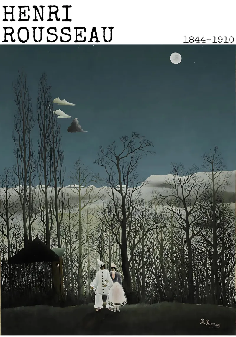 Henri Rousseau 6 carta hahnemühle da loniegrimes