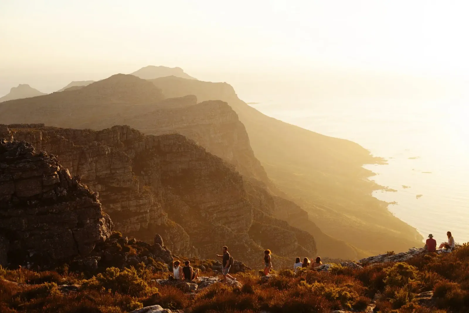 Table Mountains, Sudafrica alluminio dibond da fotokunst