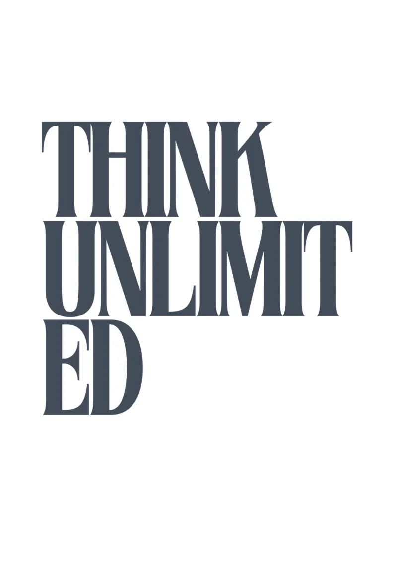 Think Unlimited carta hahnemühle da PurePeachStudio