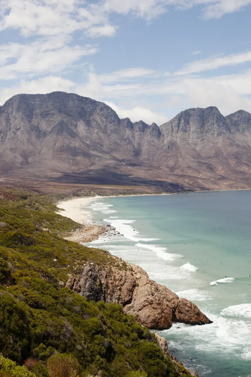 Golven in Zuid-Afrika canvas van Simon Koy