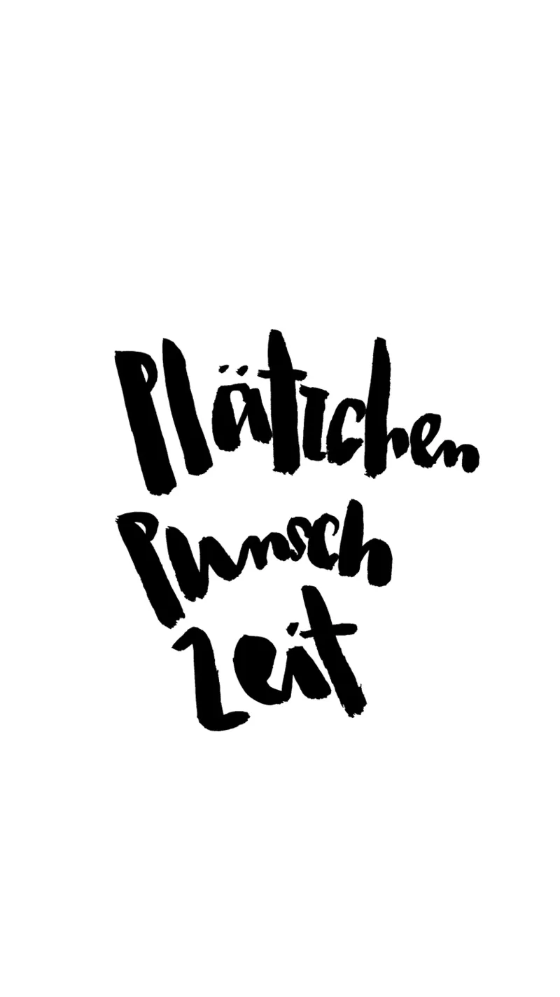 Plätzchen-Punsch-Zeit pellicola backlit da Brushmeetspaper