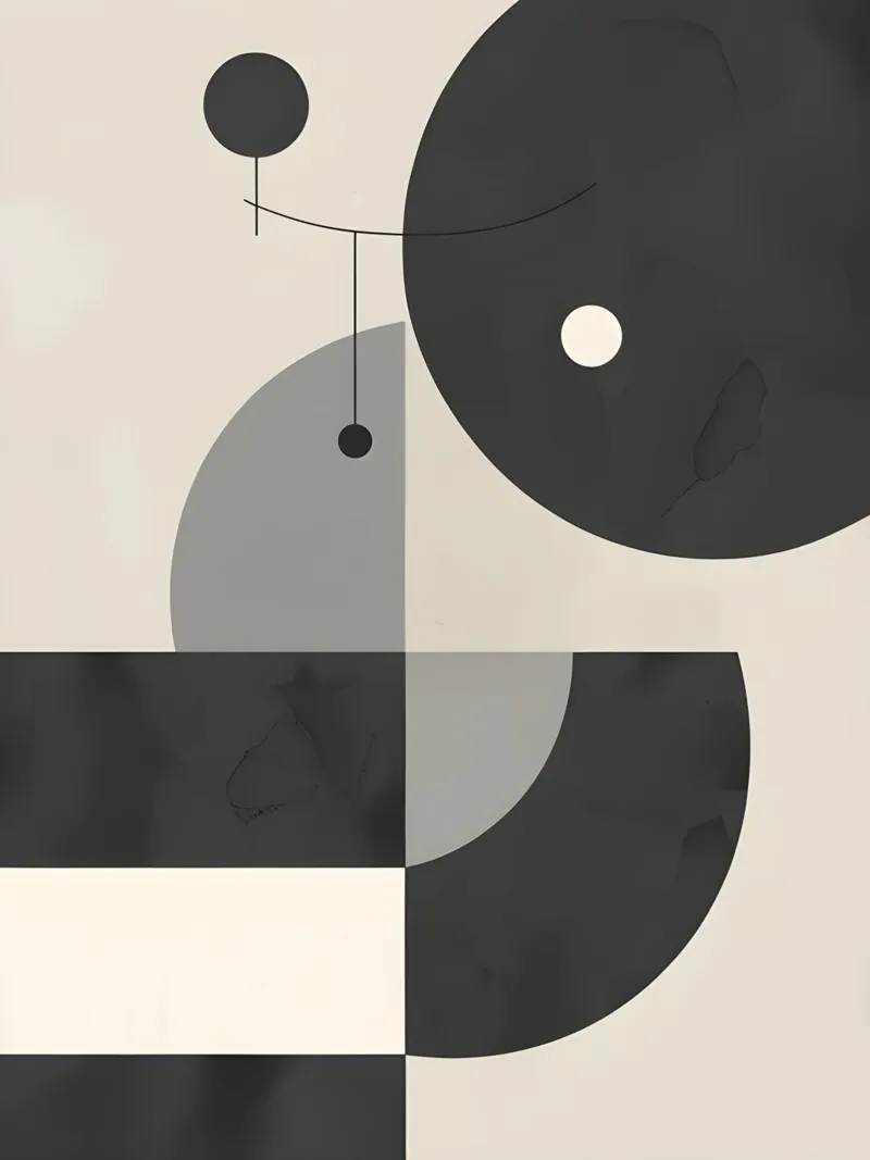 Composición geométrica abstracta metacrilato de LIFESTYLE OBJECTS