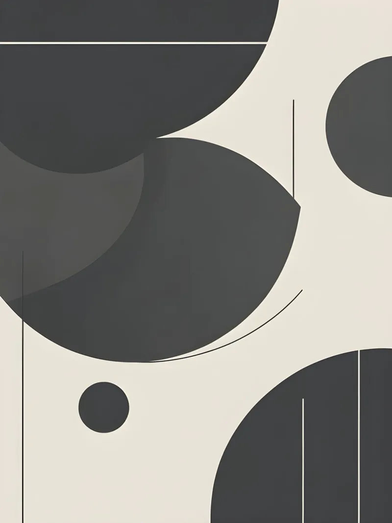 Composizione geometrica astratta pellicola backlit da LIFESTYLE OBJECTS