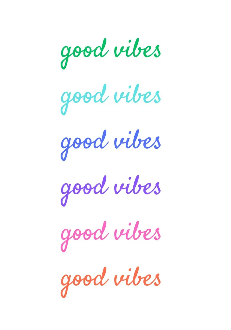 Good vibes pellicola backlit da PinkCandyWalls