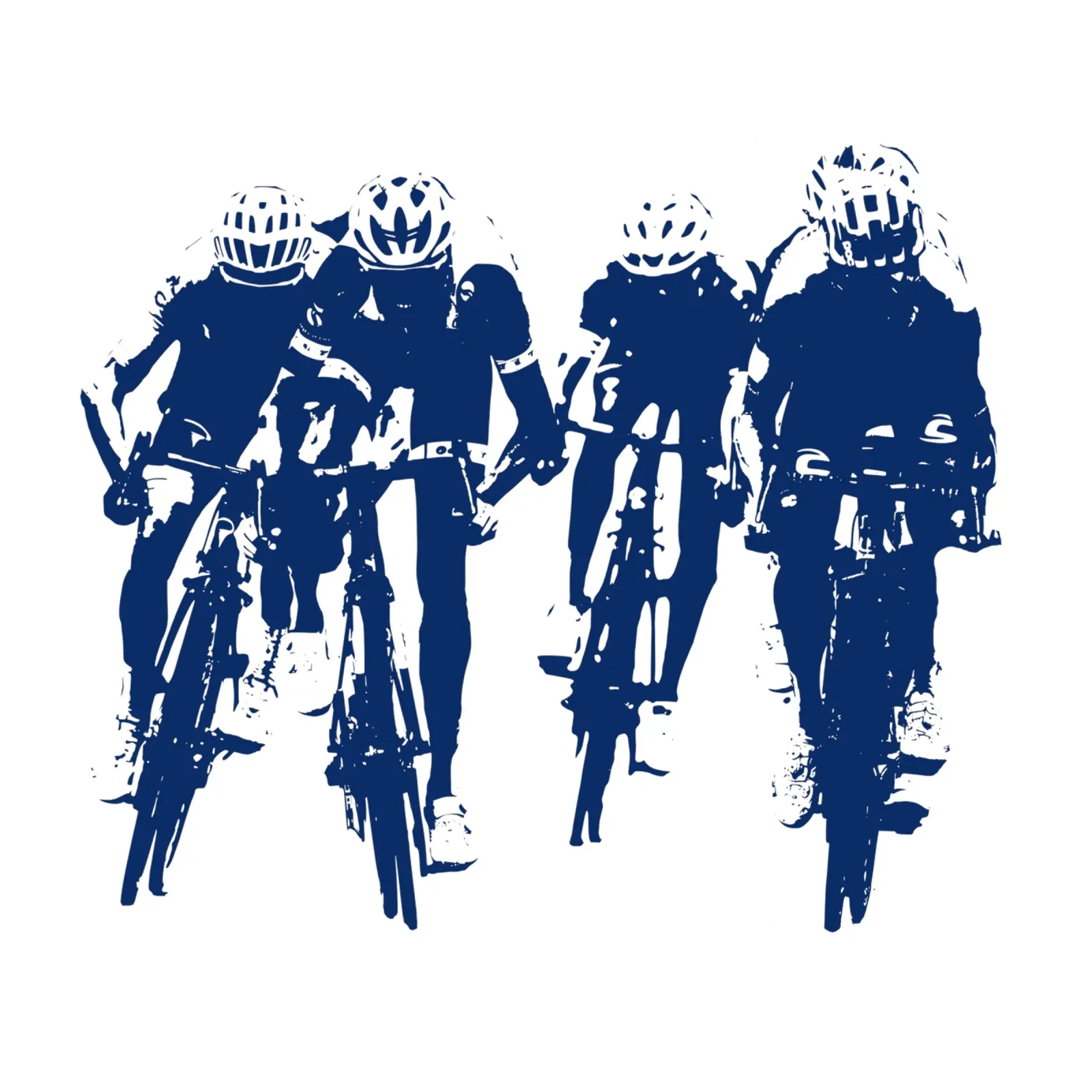 Ciclismo poster con telaio in legno da LaylaOzFun