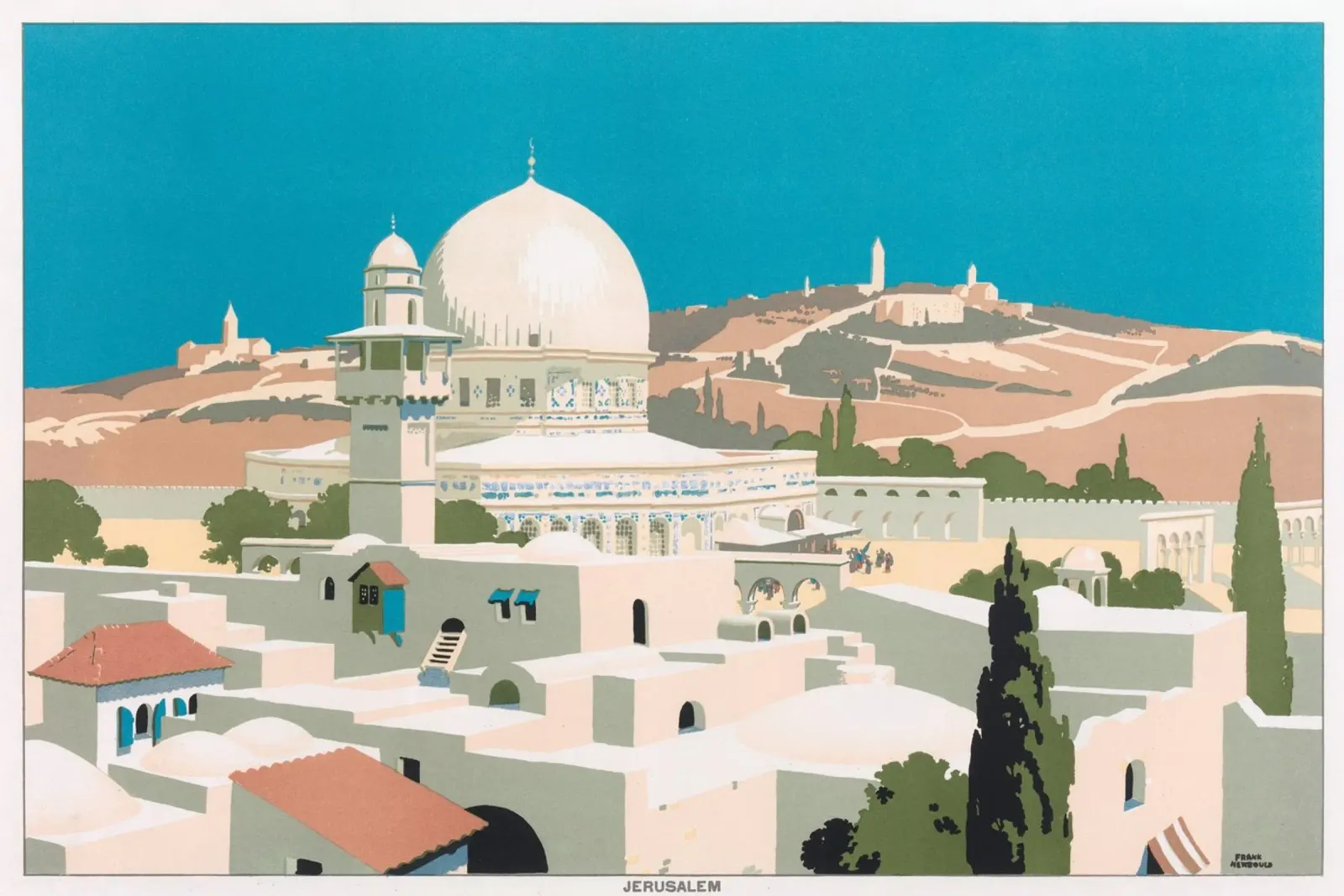 Jerusalem plexiglass da vintageshop