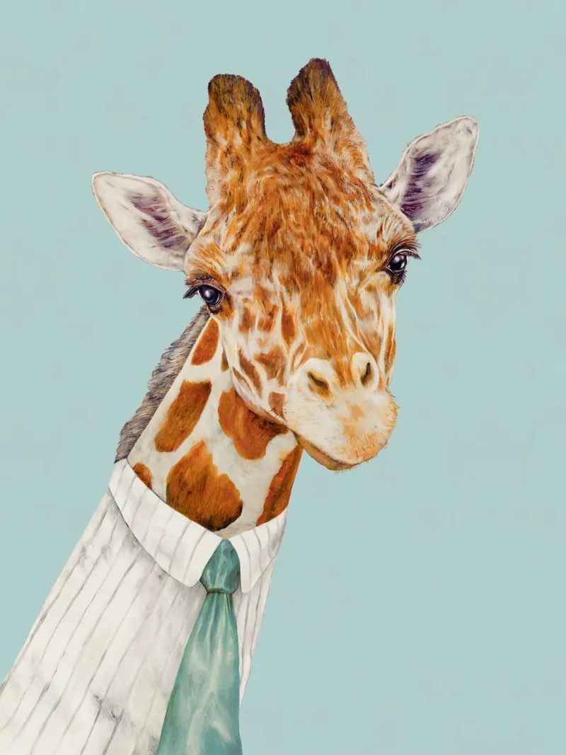 Signor Giraffa plexiglass da Animal Crew