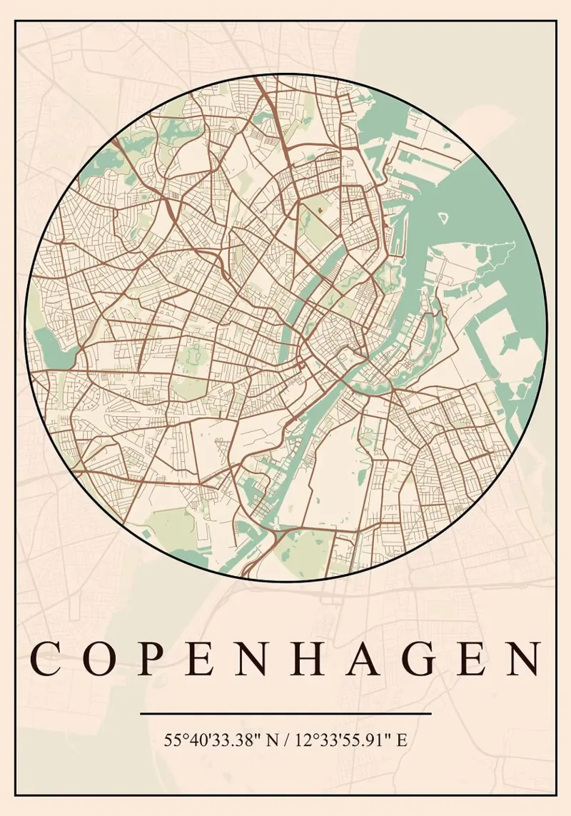 Copenaghen carta hahnemühle da mesa