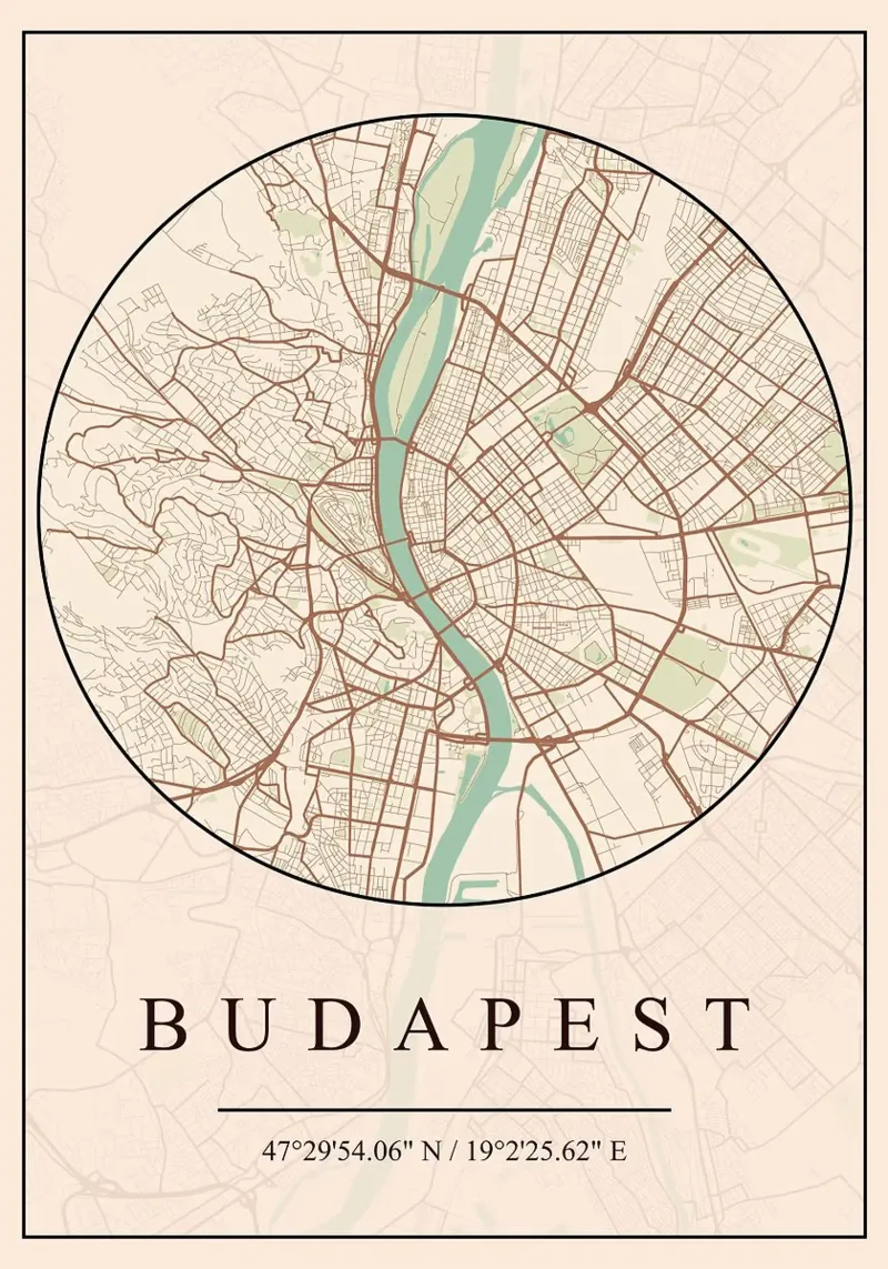 Budapest pellicola backlit da mesa