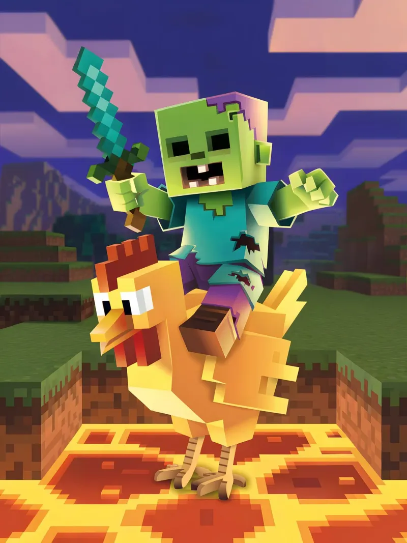 Minecraft carta hahnemühle da Fleur de Lys