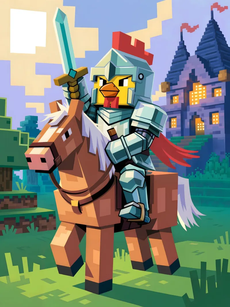 Minecraft carta hahnemühle da Fleur de Lys