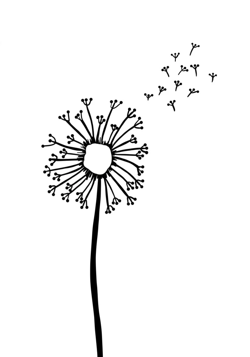 Pusteblume pellicola backlit da BAINAI