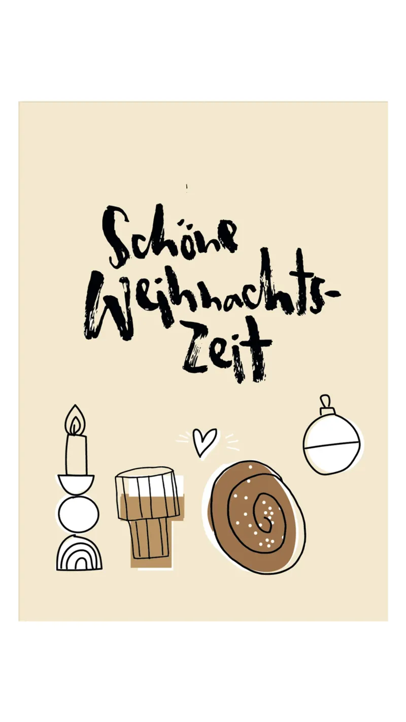 Schöne Weihnachtszeit pellicola backlit da Brushmeetspaper