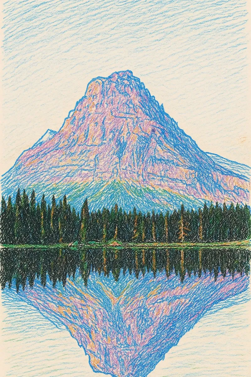 reflect mountain pellicola backlit da marty