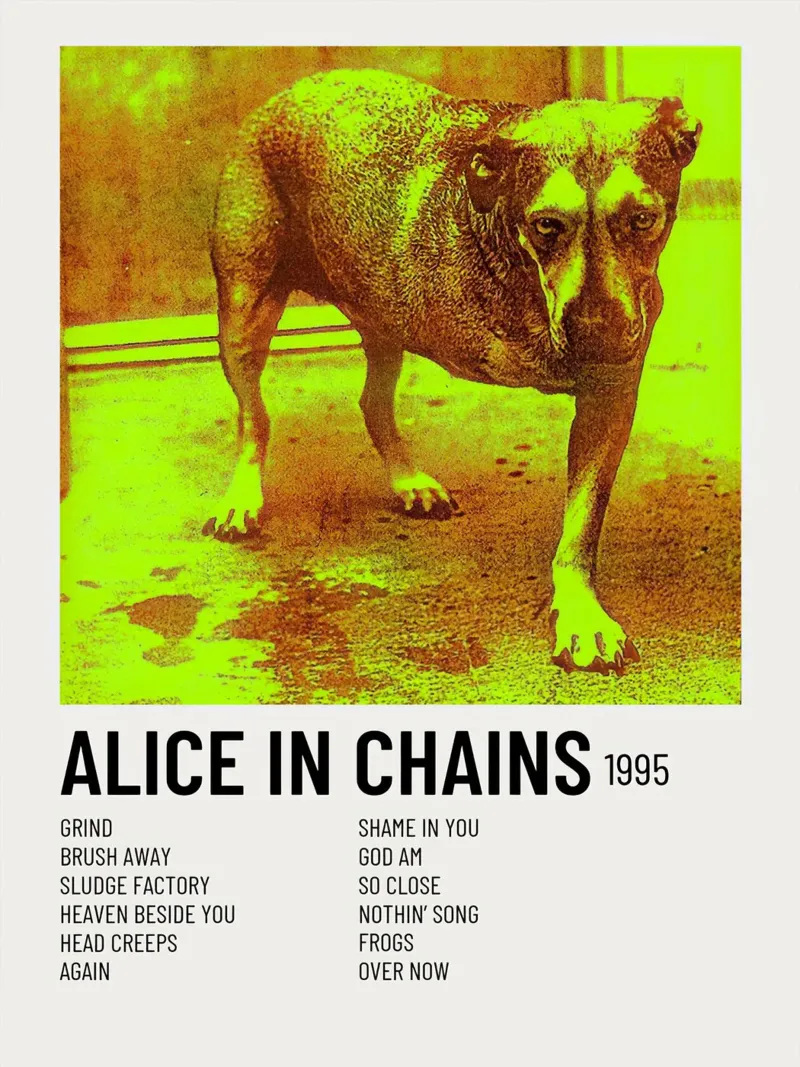 Alice In Chains alluminio dibond da Raptor Metafora