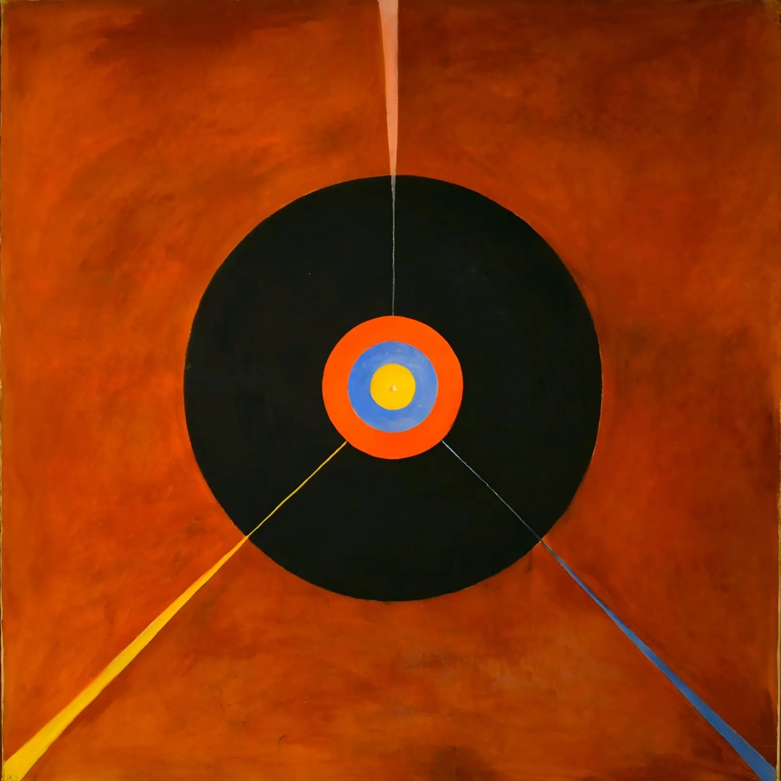 Hilma Af Klint - Le Cygne, n° 18, Groupe IX:Suw hahnemühle de William Store