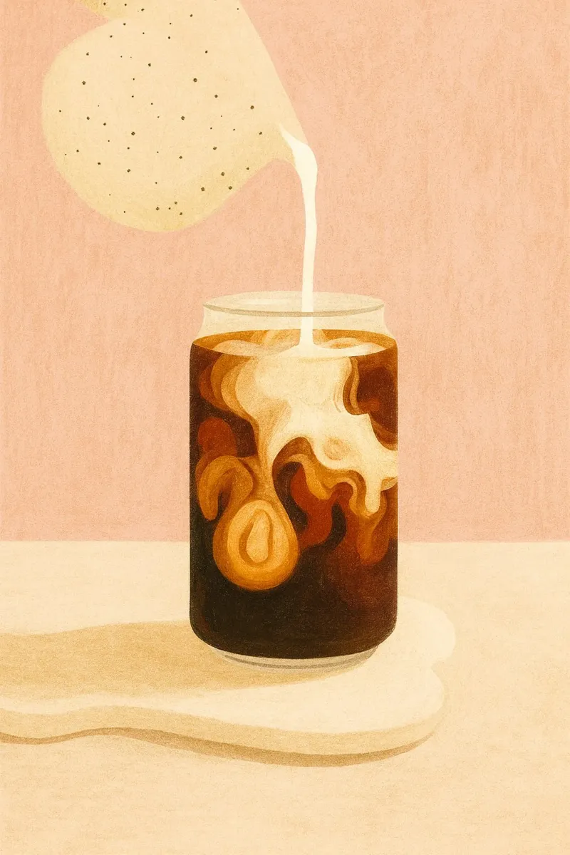 Caffe Latte plexiglass da PurePeachStudio
