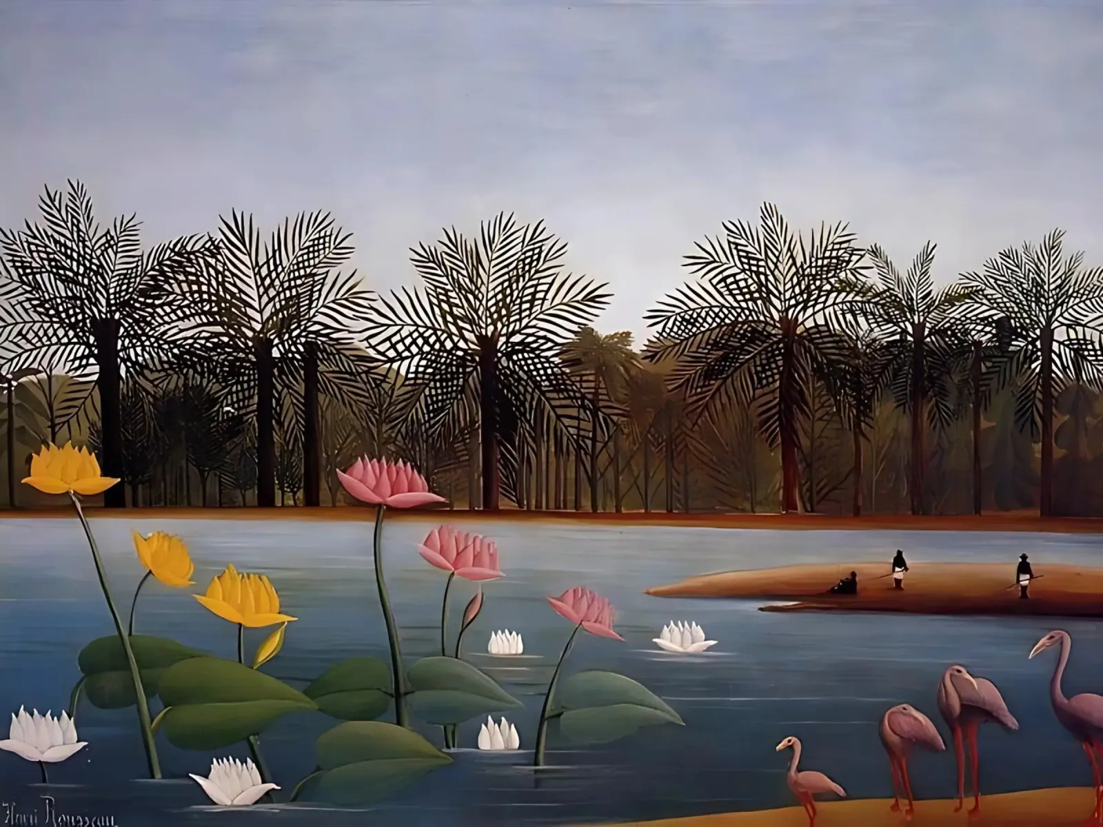 Henri Rousseau 18 carta hahnemühle da loniegrimes