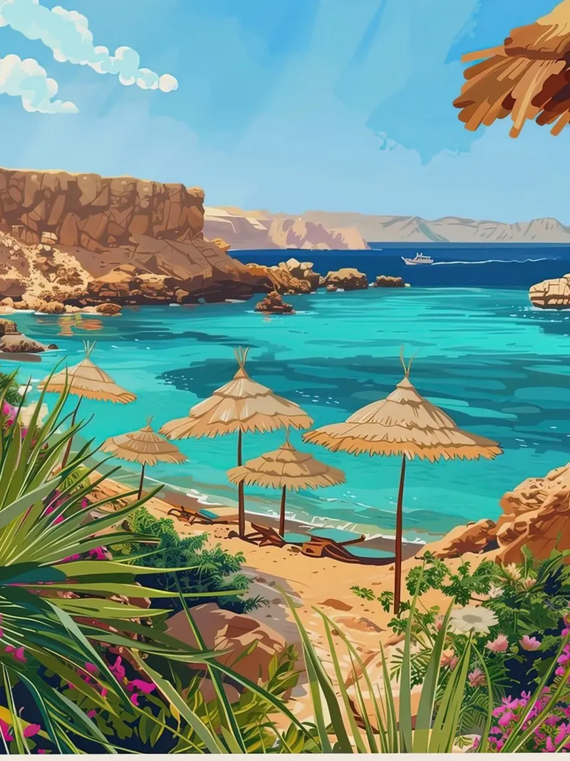 Sharm El-Sheikh pellicola backlit da Travel