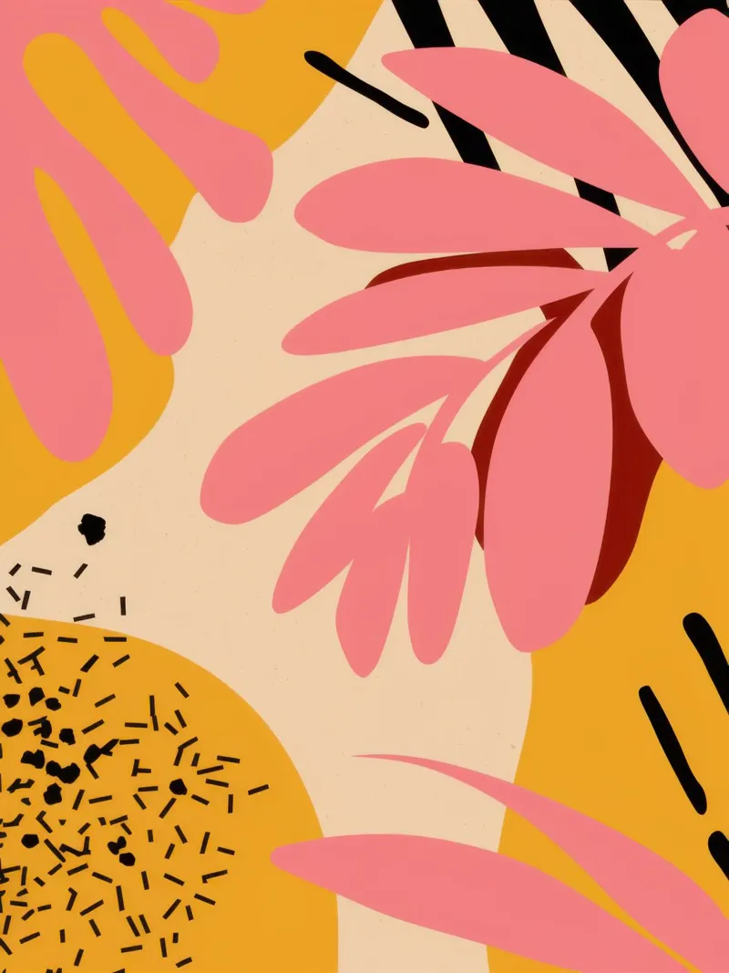 Leopard Print Bloom canvas by Kala Martir
