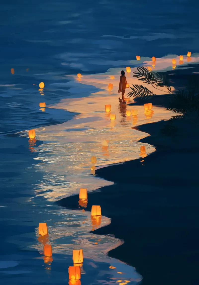 The Shore Remembered the Way alluminio dibond da Luca