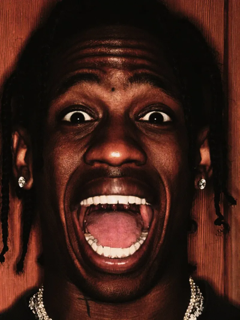 Travis Scott pellicola backlit da Torres 9
