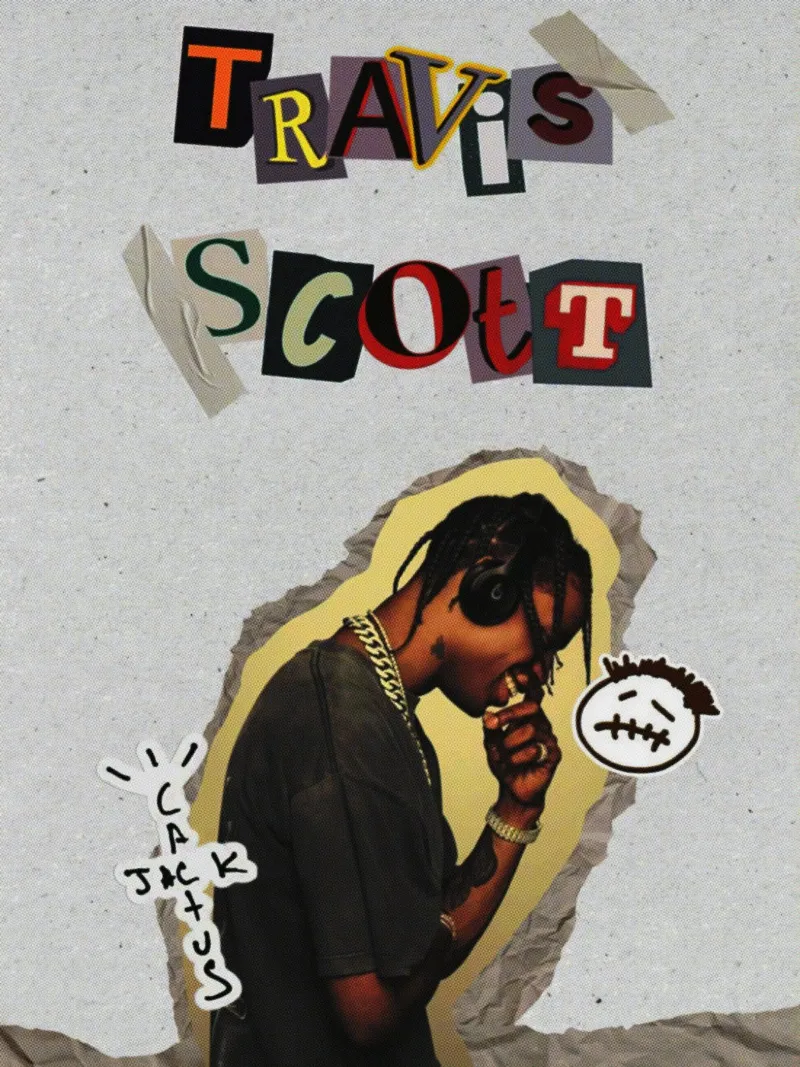 Travis Scott alluminio dibond da Torres 9