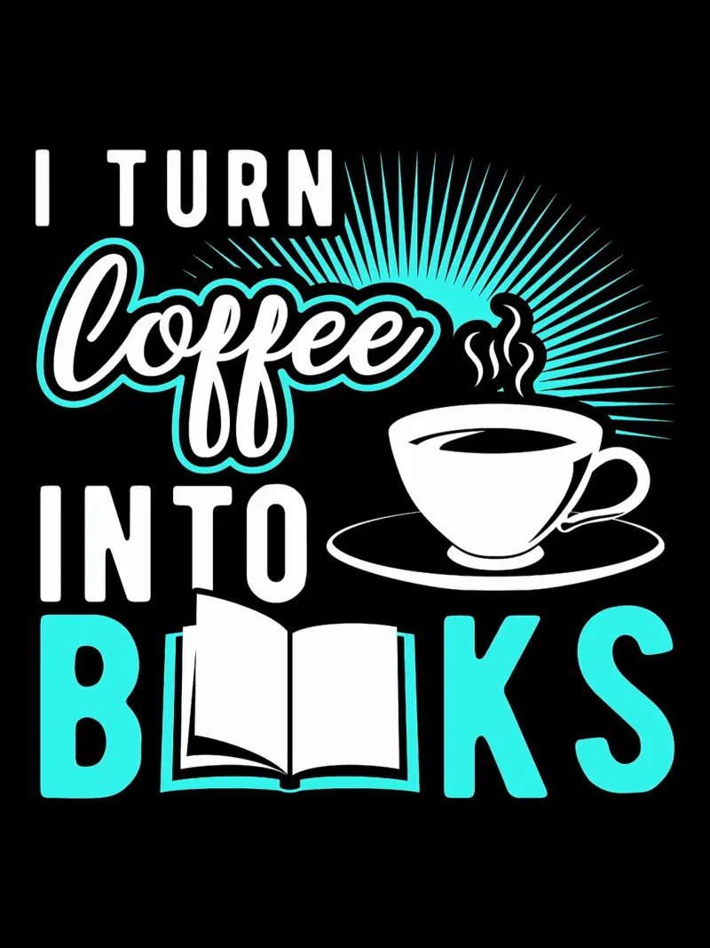 Caffè e libri pellicola backlit da Barbara Wright