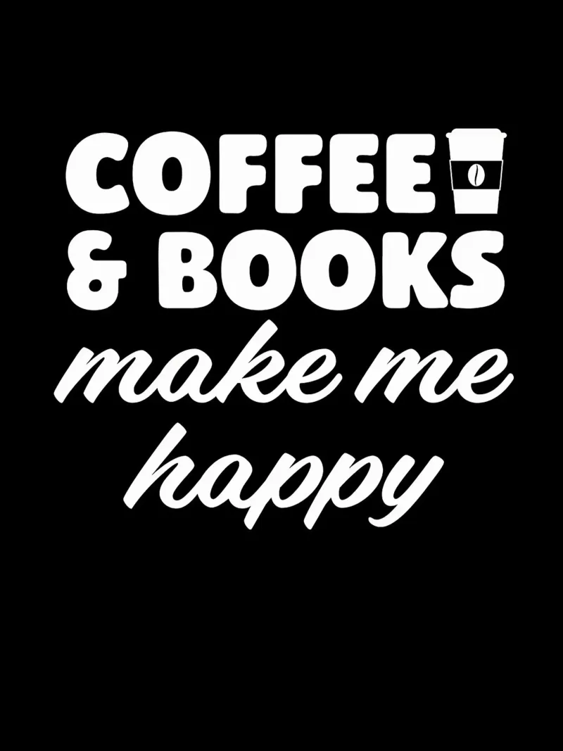 Caffè e libri mi fanno carta hahnemühle da Barbara Wright