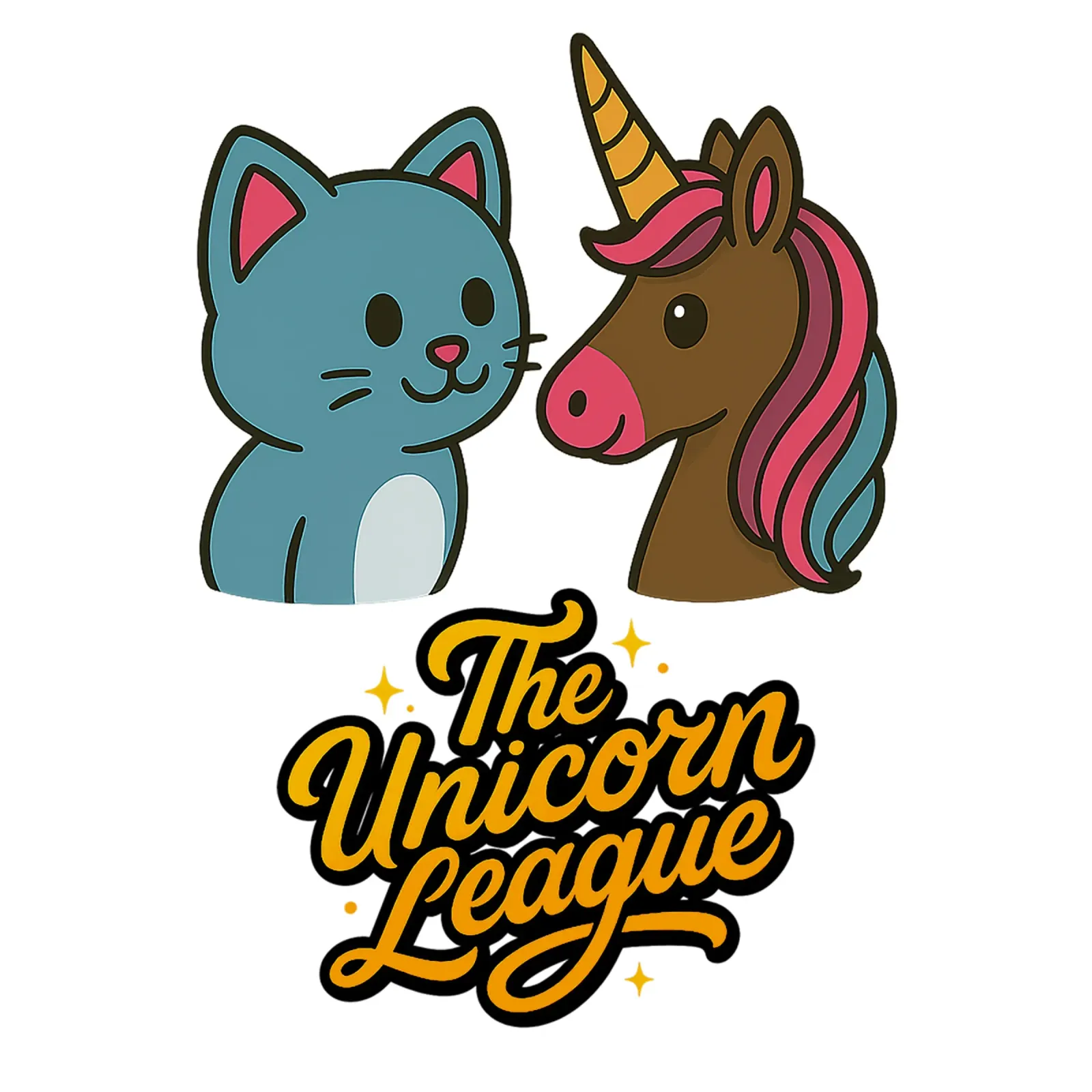 THE UNICORN LEAGUE - The Kitty pellicola backlit da Vintage Van Gogh