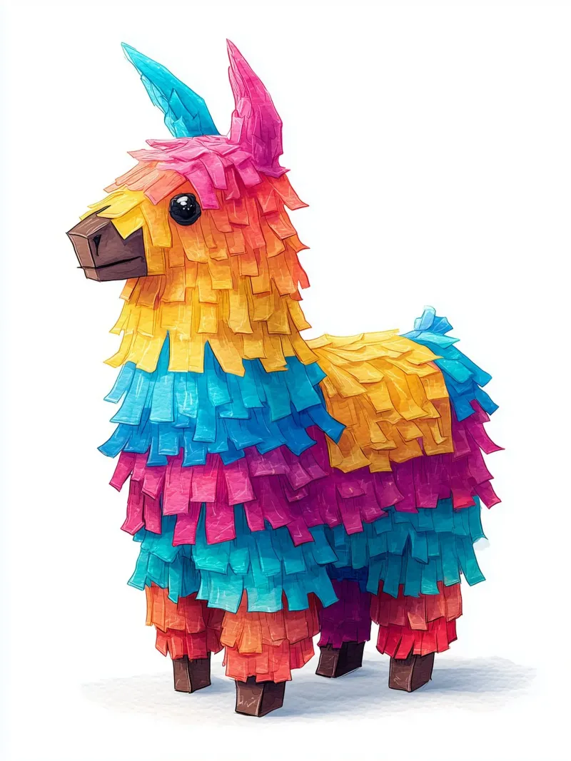 Poster a forma di lama colorato carta hahnemühle da Kid’s Dream
