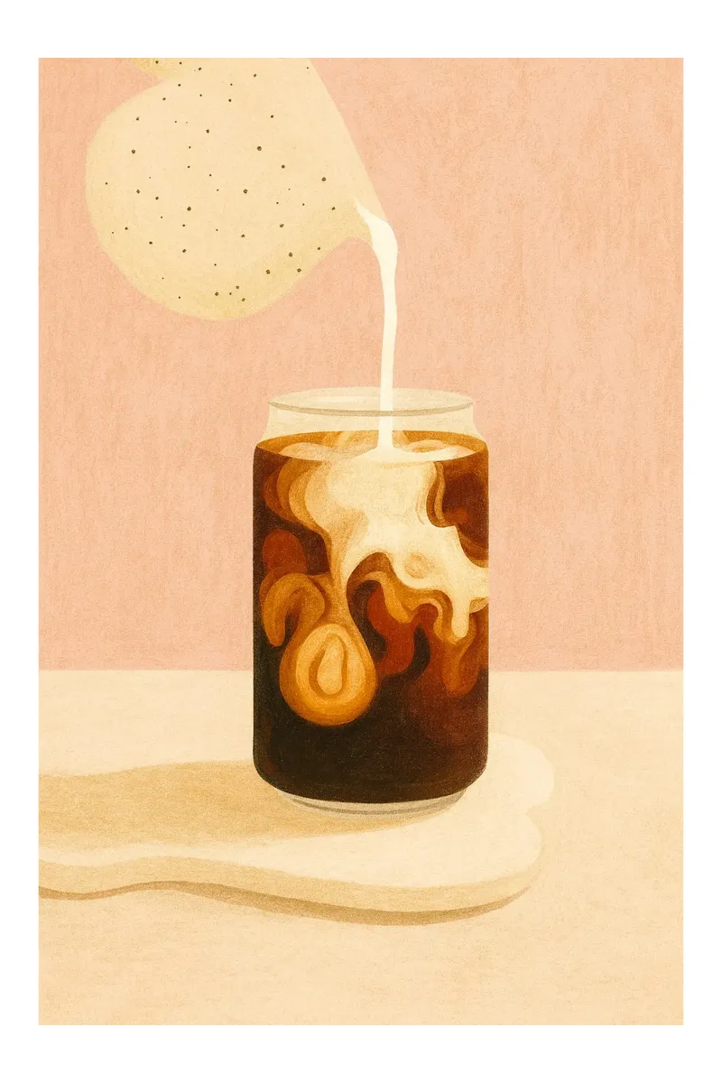 Caffè Latte carta hahnemühle da PurePeachStudio