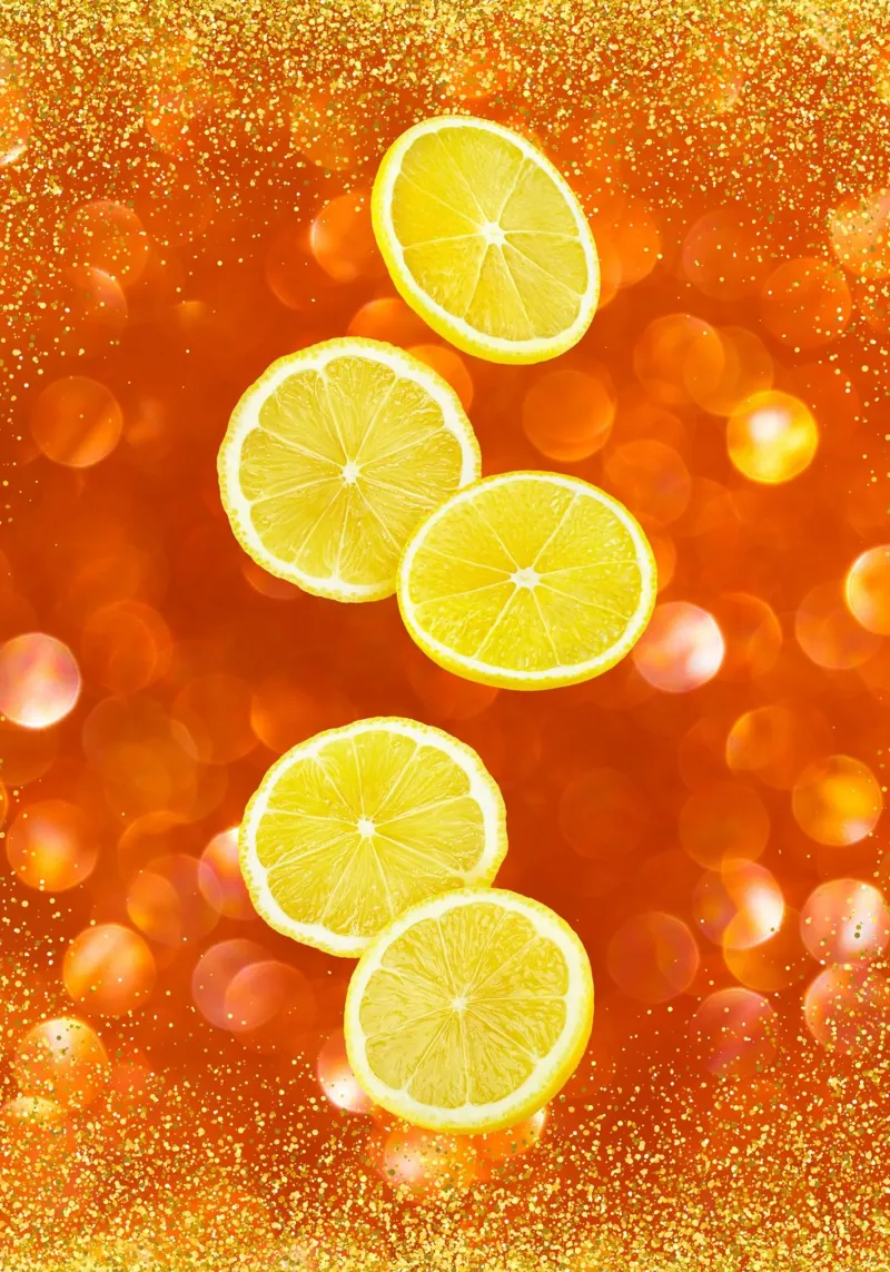 Lemon slices pannello forex da PinkCandyWalls