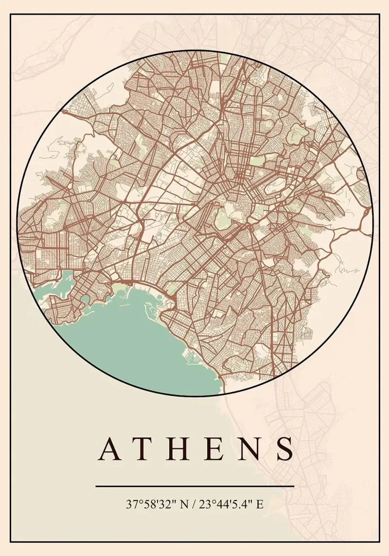 Atene pellicola backlit da mesa
