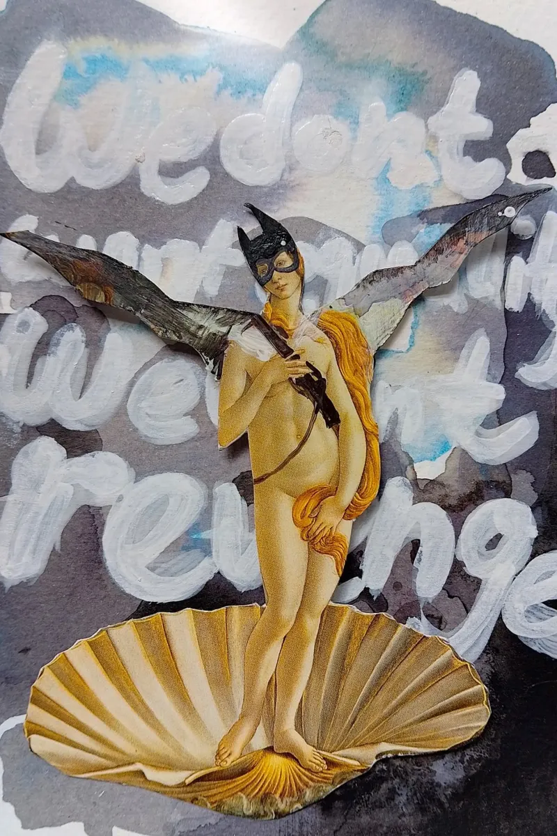 We dont want equality: We want revenge! pellicola backlit da Trash is dada Official