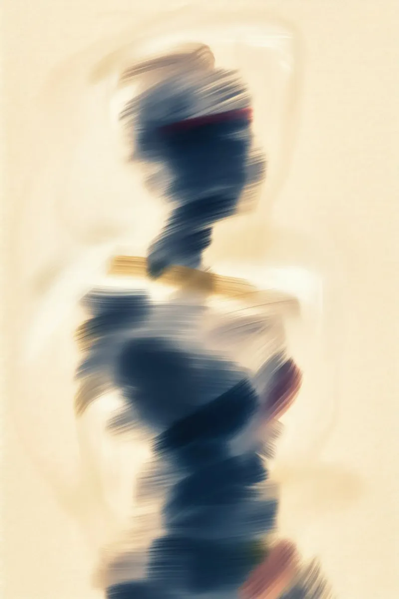 Identità femminile | Neoespressionismo digitale pellicola backlit da Autofocus