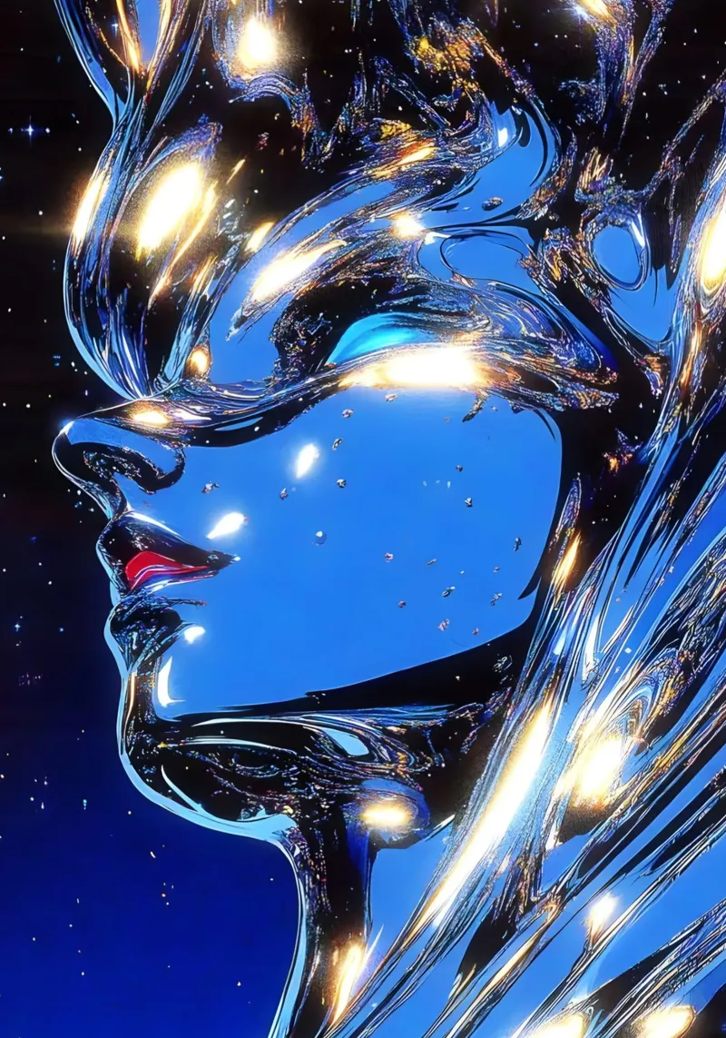 Face Made Of Liquid plexiglass da Type & Tape