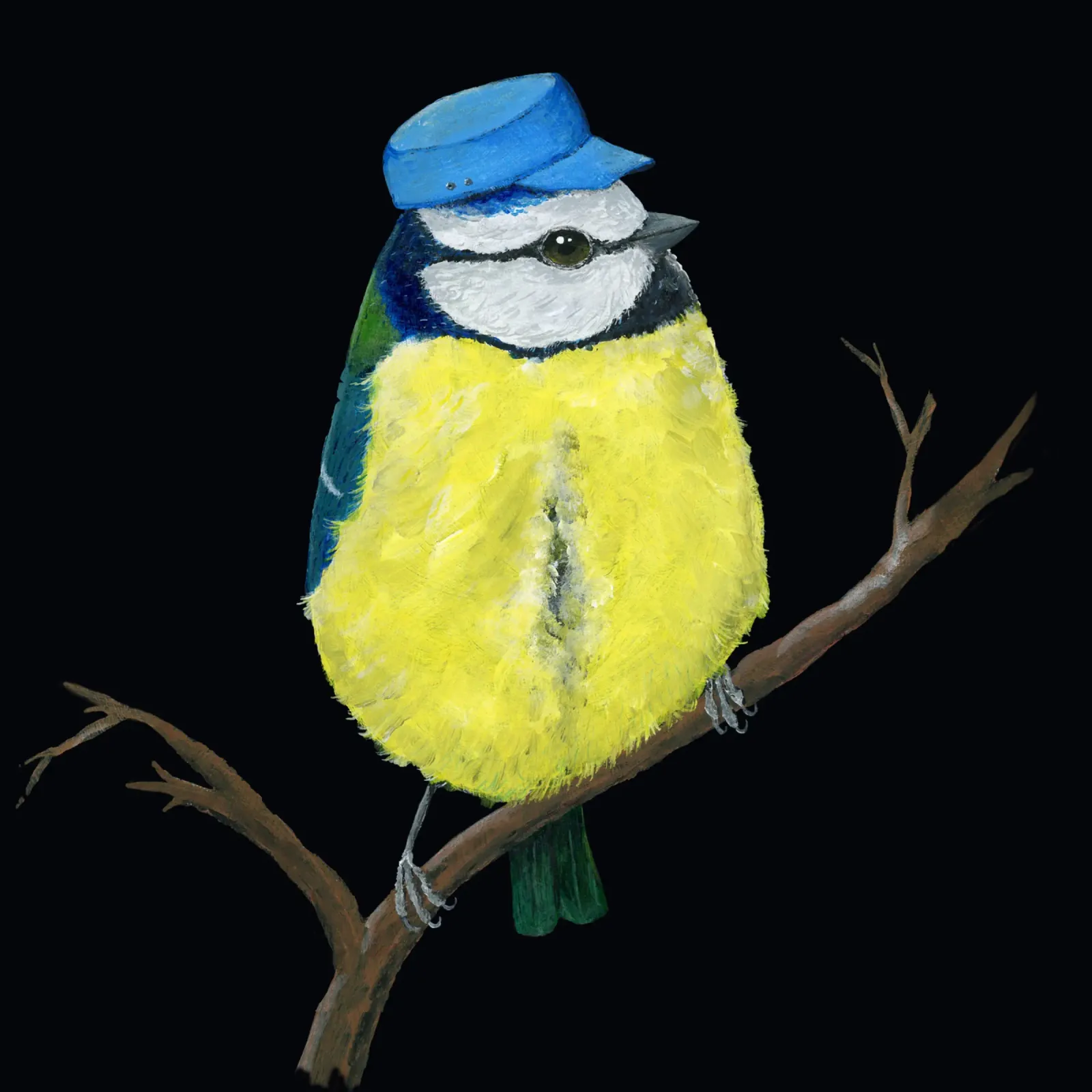 Signor Bluetit pellicola backlit da BwiseLizzy