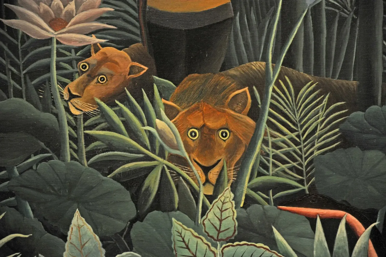 Henri Rousseau - Due leonesse pellicola backlit da KOOL STORE