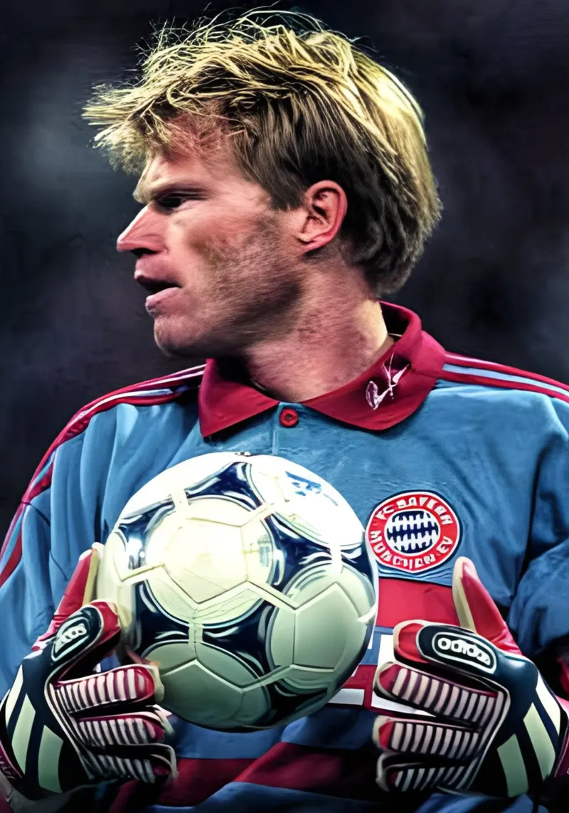 Oliver Kahn plexiglass da Low poly art