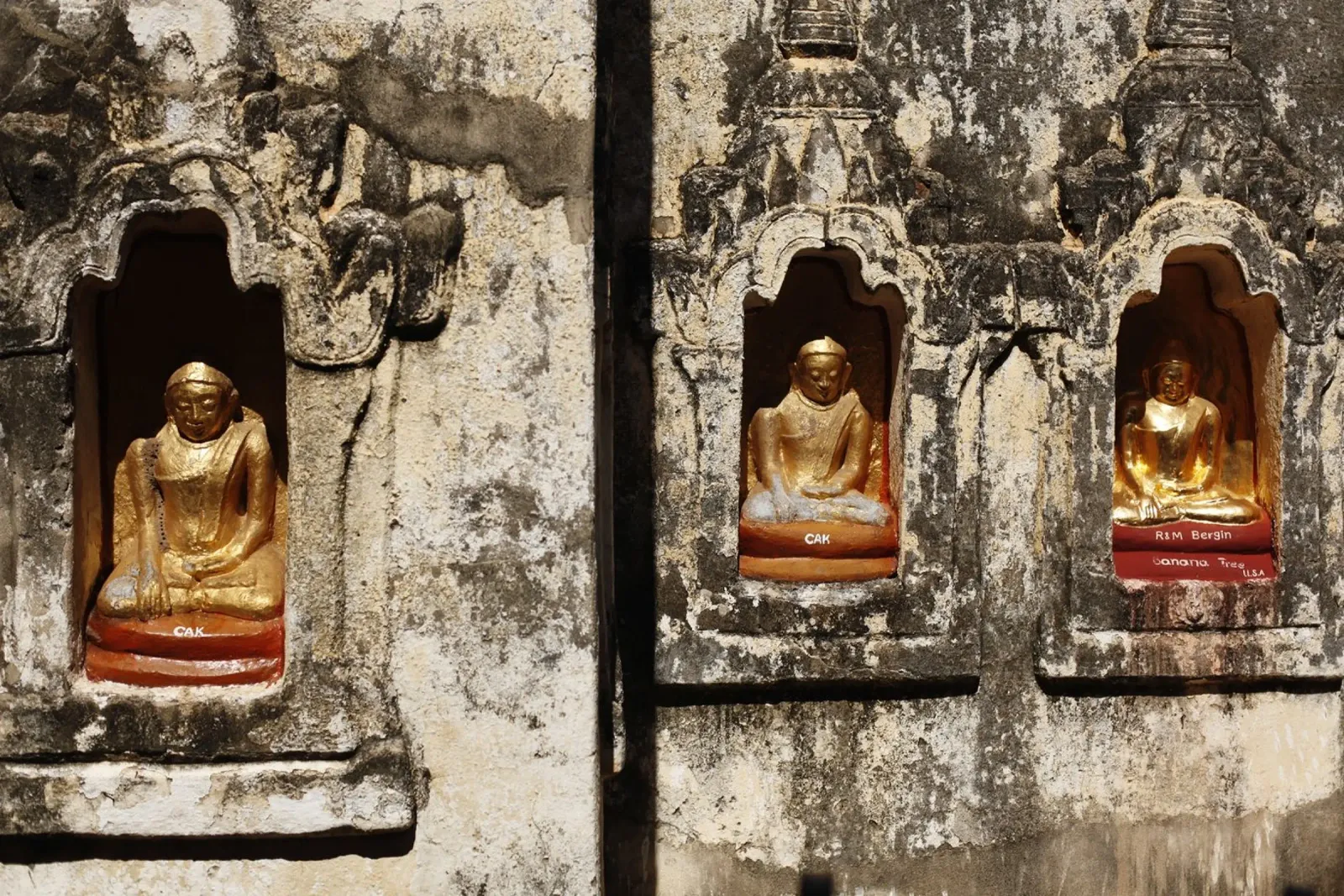 Bagan, complesso di templi del Myanmar carta hahnemühle da Simon Koy