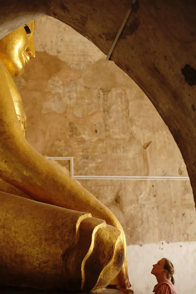 Bagan, complesso di templi del Myanmar carta hahnemühle da Simon Koy