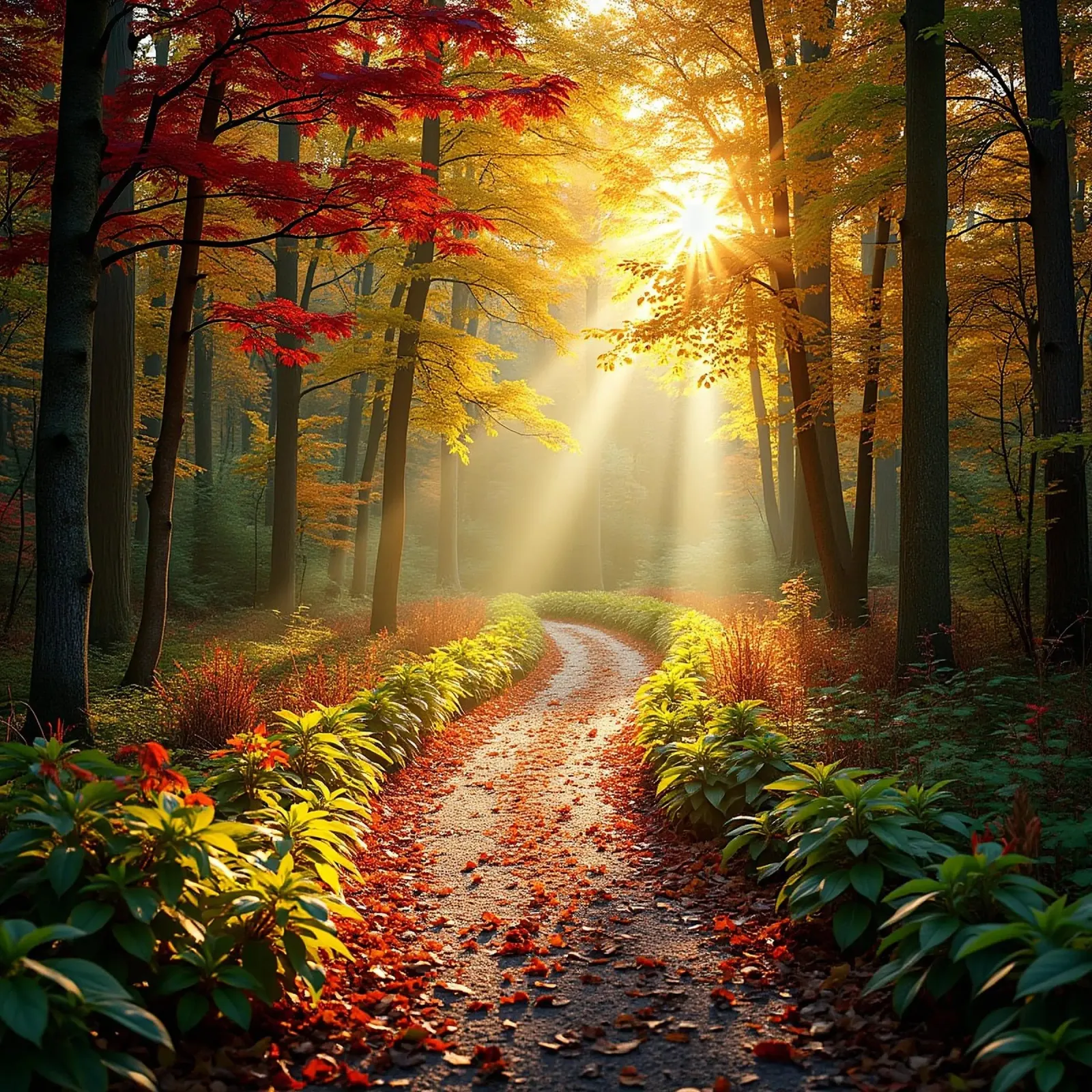 Percorso_forestale_autunno_1 pellicola backlit da Fantasie & Mystikwelten by LK