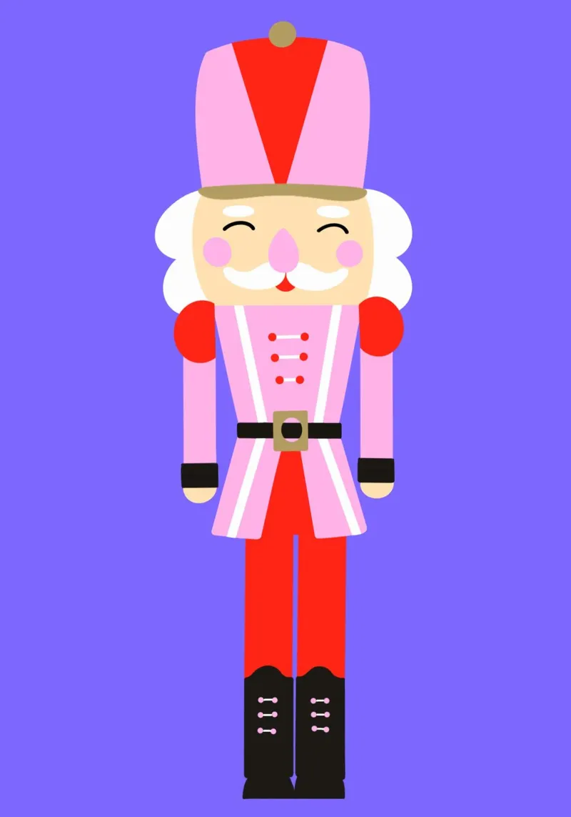 Nutcracker canvas by Art House