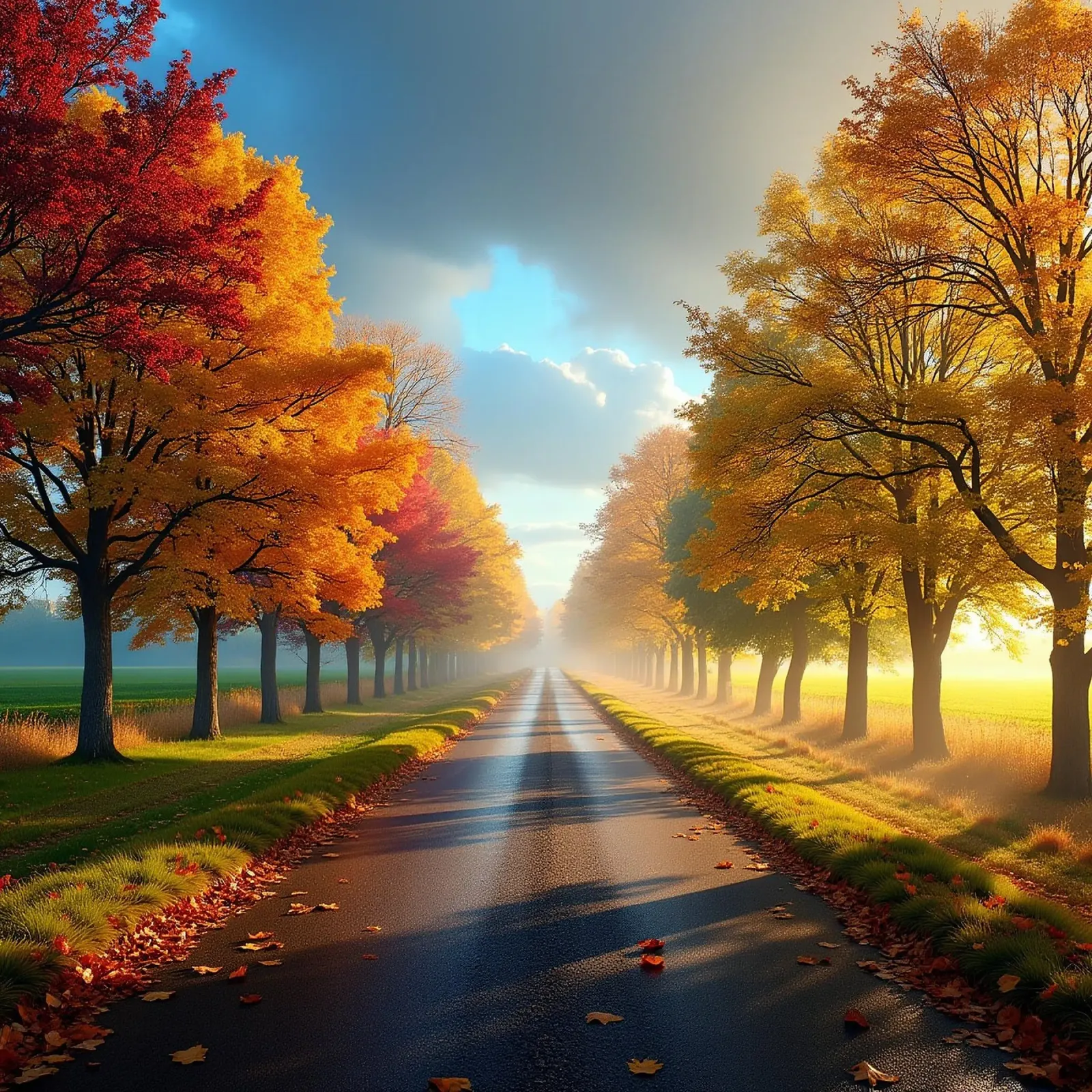 Albero_alleato_autunno_11 pellicola backlit da Fantasie & Mystikwelten by LK