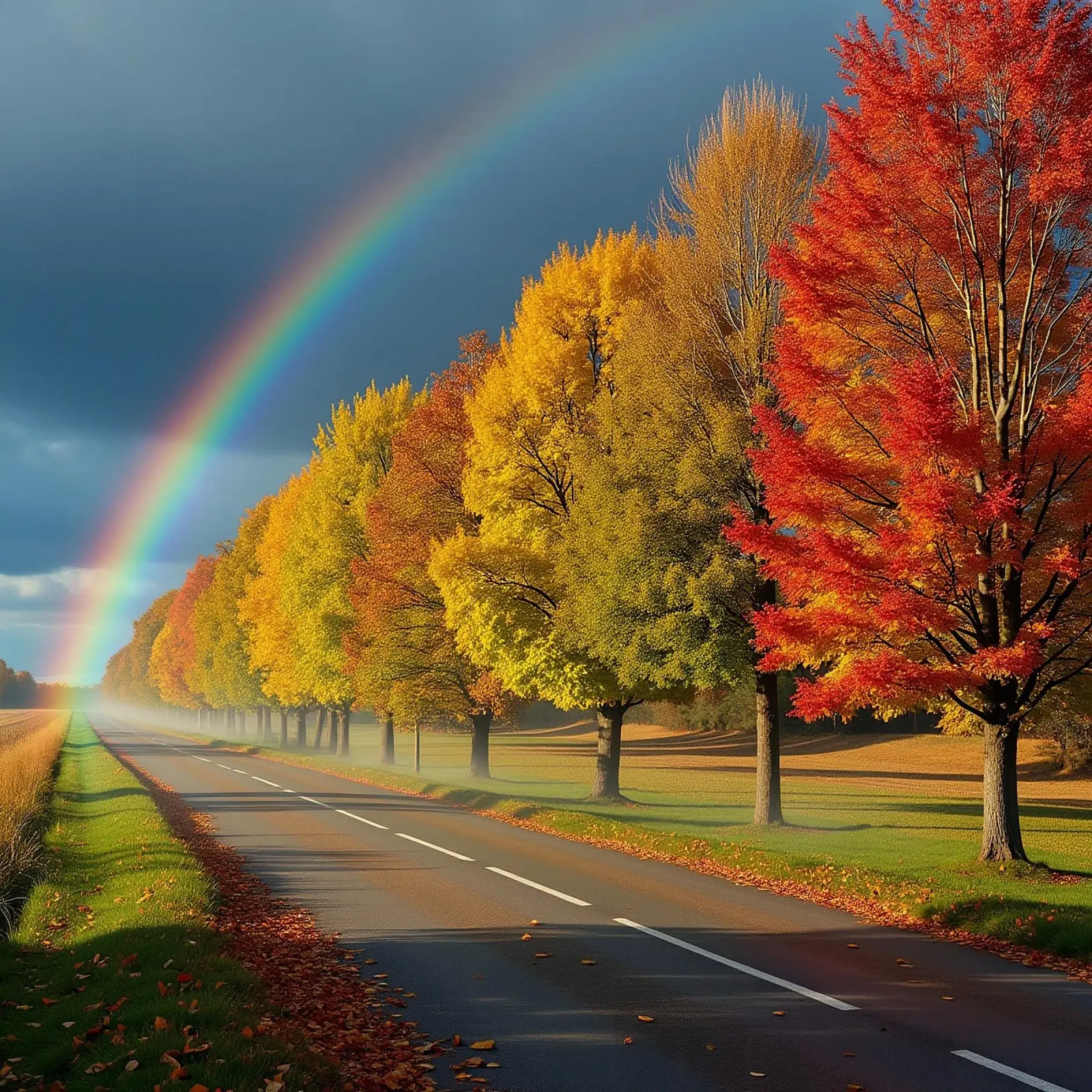 Albero_alleato_autunno_14 pellicola backlit da Fantasie & Mystikwelten by LK