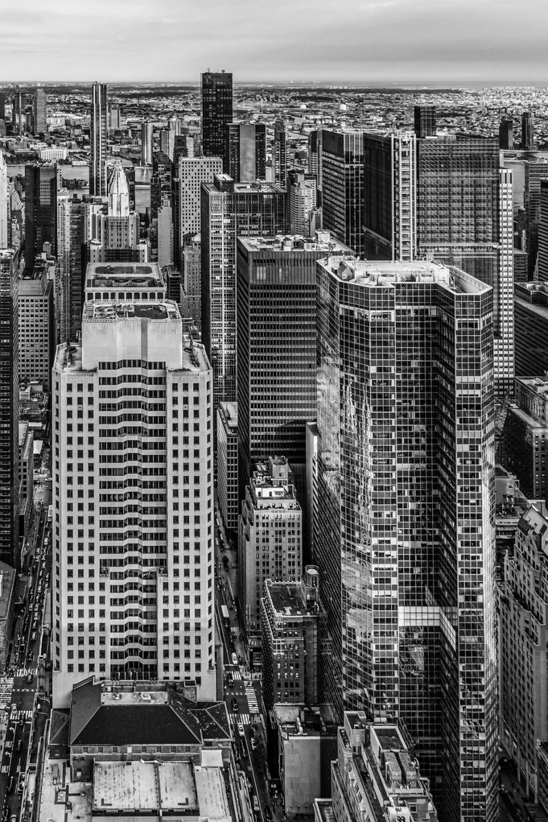Gratte-ciel NY Style poster de Carinaprint